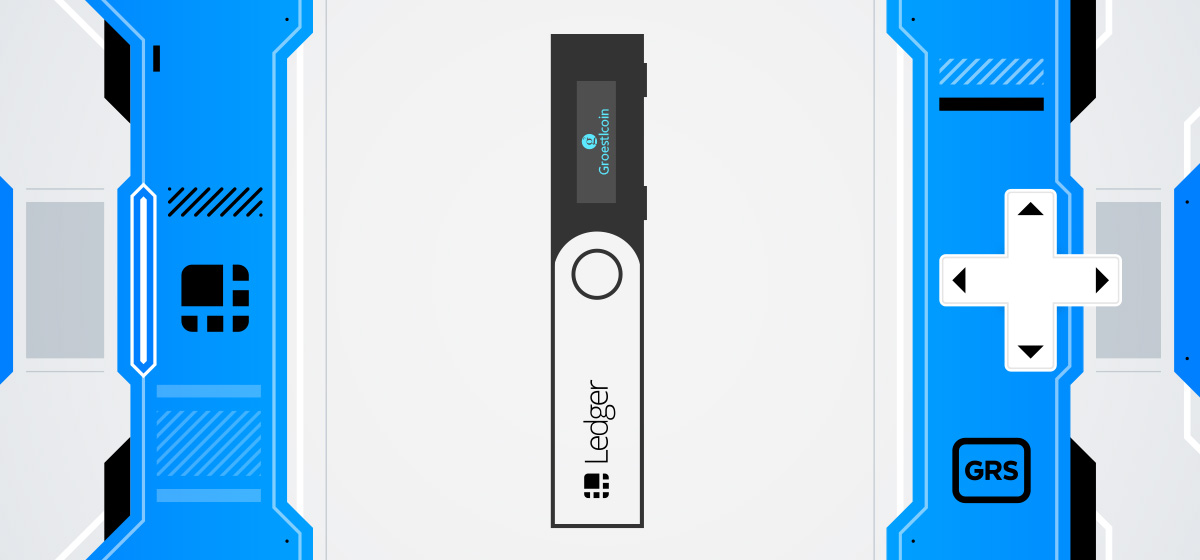 Groestlcoin Ledger Nano S hardware wallet