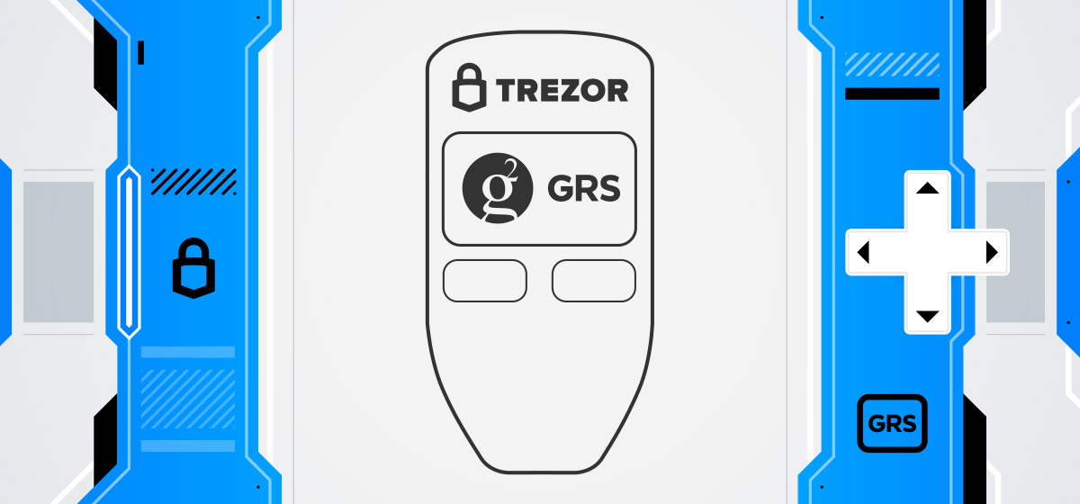 Groestlcoin Trezor One hardware wallet