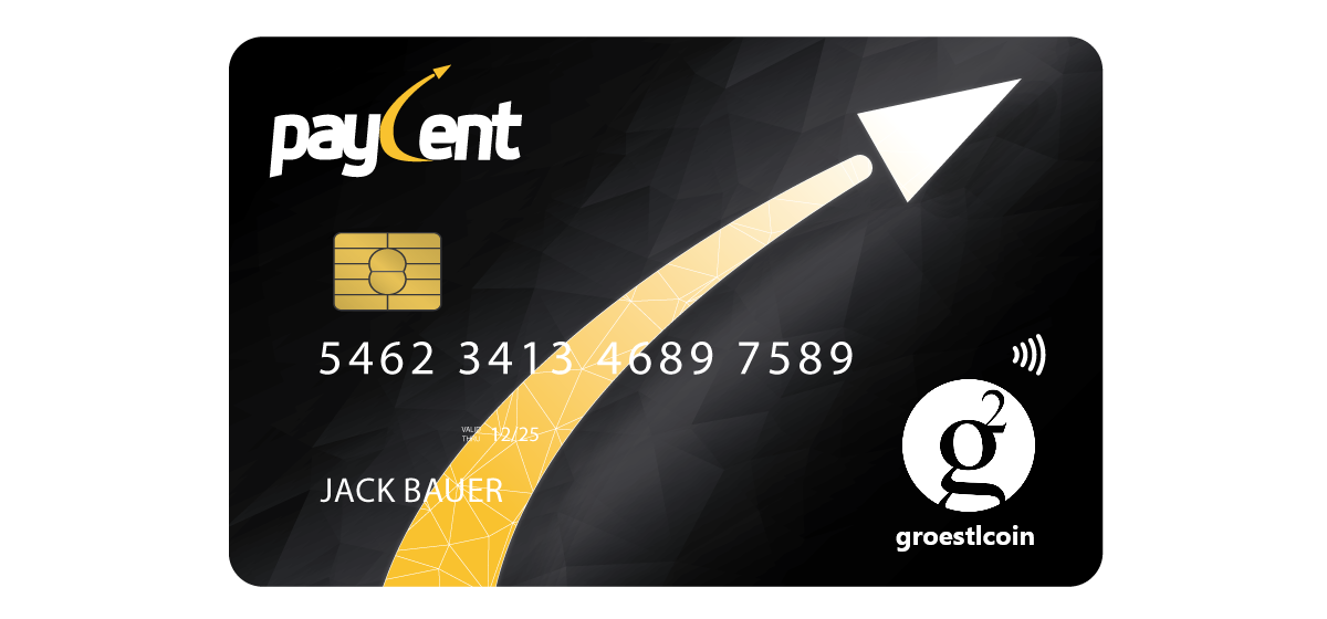 Paycent - Solitaire Card for Groestlcoin GRS