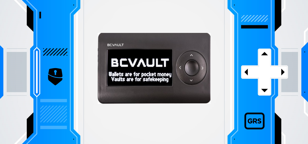 Groestlcoin BC Vault One hardware wallet